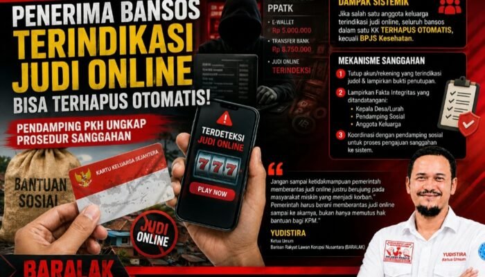 Penerima Bansos Terindikasi Judi Online Bisa Terhapus Otomatis, Pendamping PKH Ungkap Prosedur Sanggahan