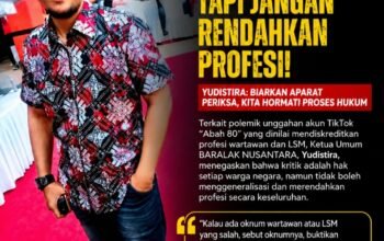 Kritik Pers Silakan, Tetapi Jangan Jadikan Oknum sebagai Wajah Seluruh Wartawan dan LSM