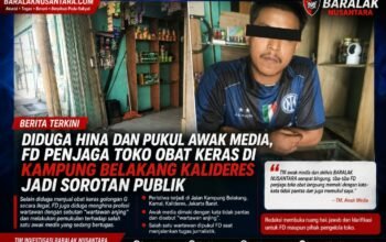 Diduga Hina dan Pukul Awak Media, Penjaga Toko Obat Keras Berinisial FD di Kampung Belakang Kalideres Jadi Sorotan