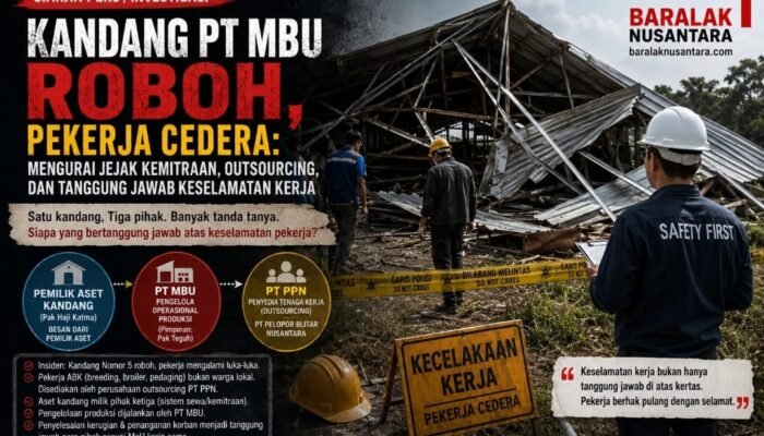 Kandang PT MBU Roboh, Pekerja Cedera: Menelusuri Jejak Kemitraan, Aset, dan Tenaga Kerja
