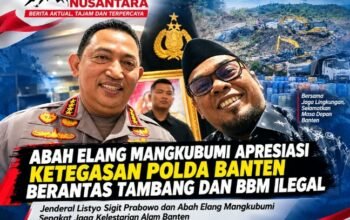 Polda Banten Tegas Berantas Tambang dan BBM Ilegal, Abah Elang: Usut hingga Aktor di Balik Layar