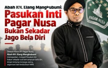 Abah KH. Elang Mangkubumi Tegas: Pasukan Inti Pagar Nusa Harus Disegani Karena Akhlak, Bukan Ditakuti Karena Kekuatan