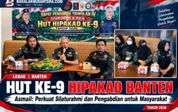 HIPAKAD Banten Genap 9 Tahun, Asmail Dorong Penguatan Silaturahmi dan Program Sosial