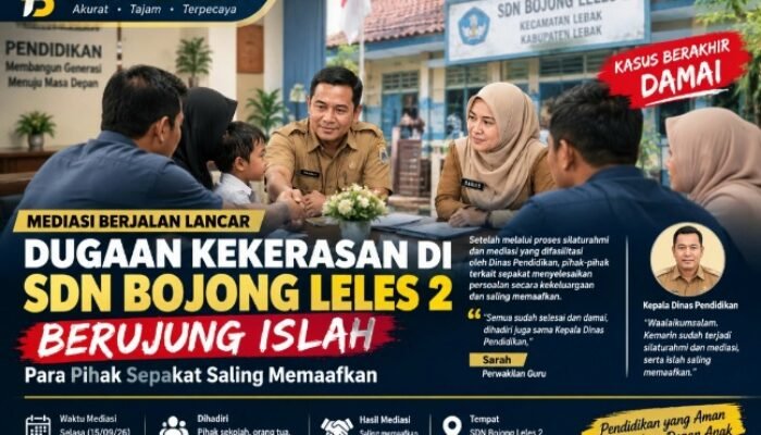 Dugaan Kekerasan di SDN Bojong Leles 2 Berujung Islah, Para Pihak Sepakat Saling Memaafkan
