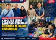 Jurnalis M. Bagus Khoirunnas Belum Ditemukan, Kapolres Lebak Datangi Kediaman Keluarga