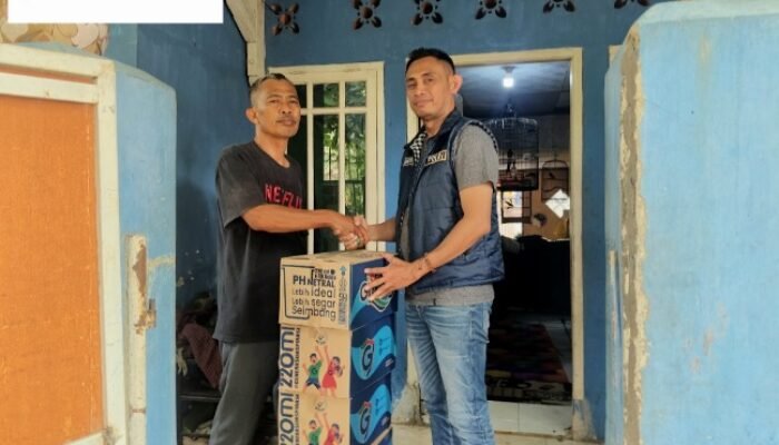 Penghormatan untuk Jurnalis Pejuang, Polres Lebak Sambangi Keluarga Muhammad Bagus Khoirunas