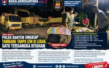 Polda Banten Ungkap Tambang Tanpa Izin di Lebak, Satu Tersangka