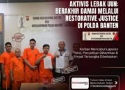 Kasus Dugaan Penculikan Aktivis Uun Berakhir Damai melalui Restorative Justice di Polda Banten