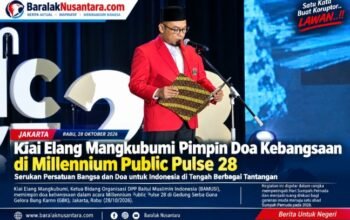 Kiai Elang Mangkubumi Pimpin Doa Kebangsaan di Millennium Public Pulse 28, Serukan Persatuan Bangsa