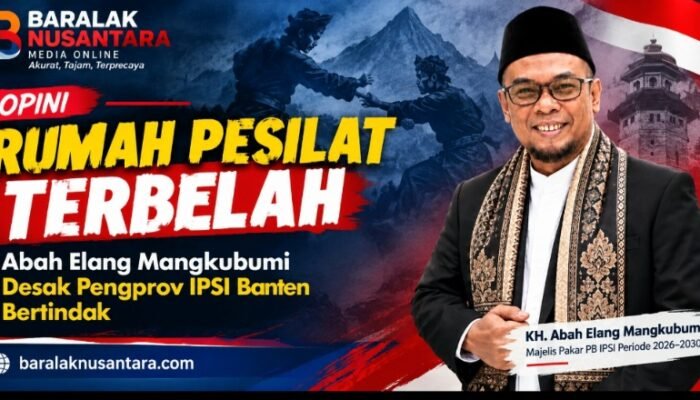 Rumah Pesilat Terbelah, Pengprov IPSI Banten Tak Boleh Cuci Tangan