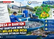 61 Desa di Banten Masuk Program Mini RAS KKP 2026, Lebak Terbanyak dengan 32 Desa