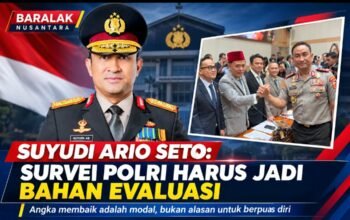 Komjen Suyudi Ario Seto: Survei Kepercayaan Publik Harus Jadi Bahan Evaluasi Polri