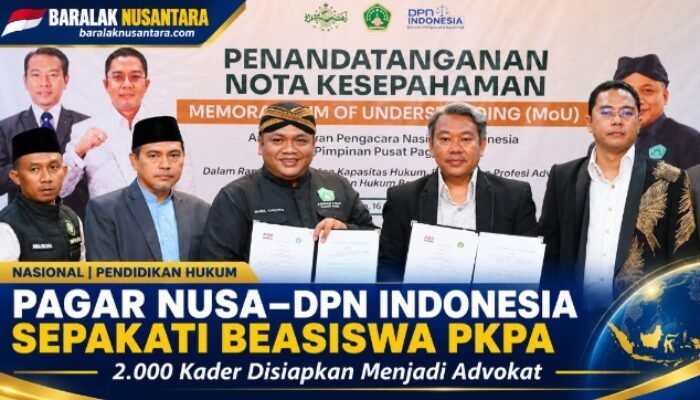 Pagar Nusa Gandeng DPN Indonesia, Siapkan Beasiswa PKPA untuk 2.000 Kader di Seluruh Indonesia