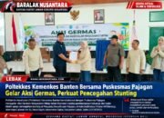 Poltekkes Kemenkes Banten Bersama Puskesmas Pajagan Gelar Aksi Germas, Perkuat Pencegahan Stunting dari Hulu