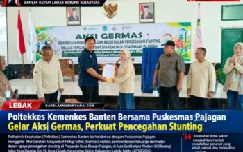 Poltekkes Kemenkes Banten Bersama Puskesmas Pajagan Gelar Aksi Germas, Perkuat Pencegahan Stunting dari Hulu