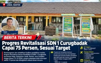 Progres Revitalisasi SDN 1 Curugbadak Capai 75 Persen, Pembangunan Berjalan Sesuai Target