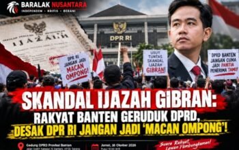Skandal Ijazah Gibran: Rakyat Banten Akan Geruduk DPRD, Desak DPR RI Jangan Jadi Macan Ompong