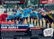 Tim Futsal SMPN 3 Rangkasbitung Raih Juara II, Kepala Sekolah Beri Apresiasi